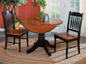 A-America Dropleaf Table and Schoolhouse Chair